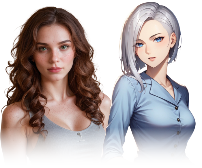 AI Companion showcase - virtual companion interaction