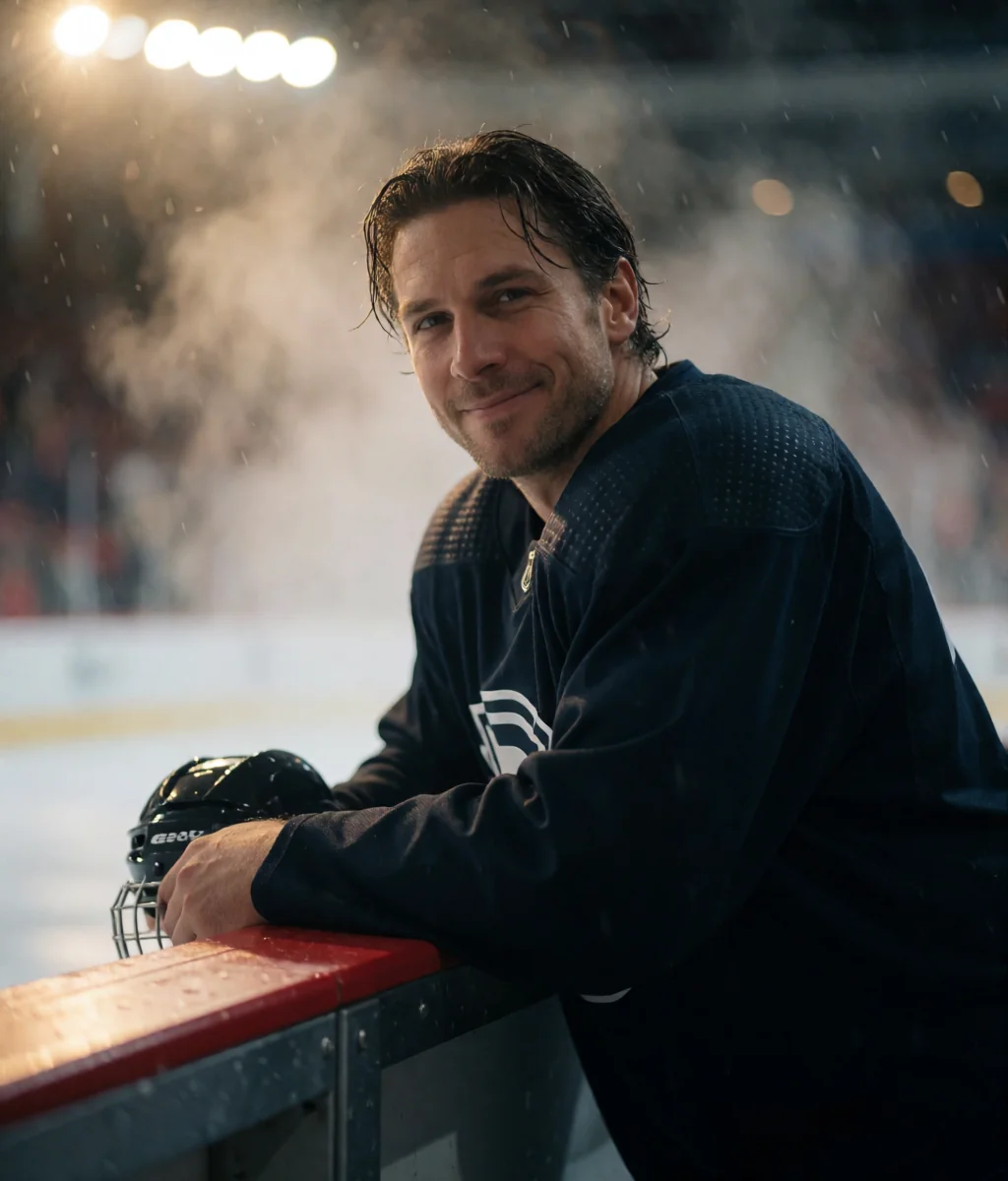 built the hockey captain booktok is feral for, and he still remembers week three